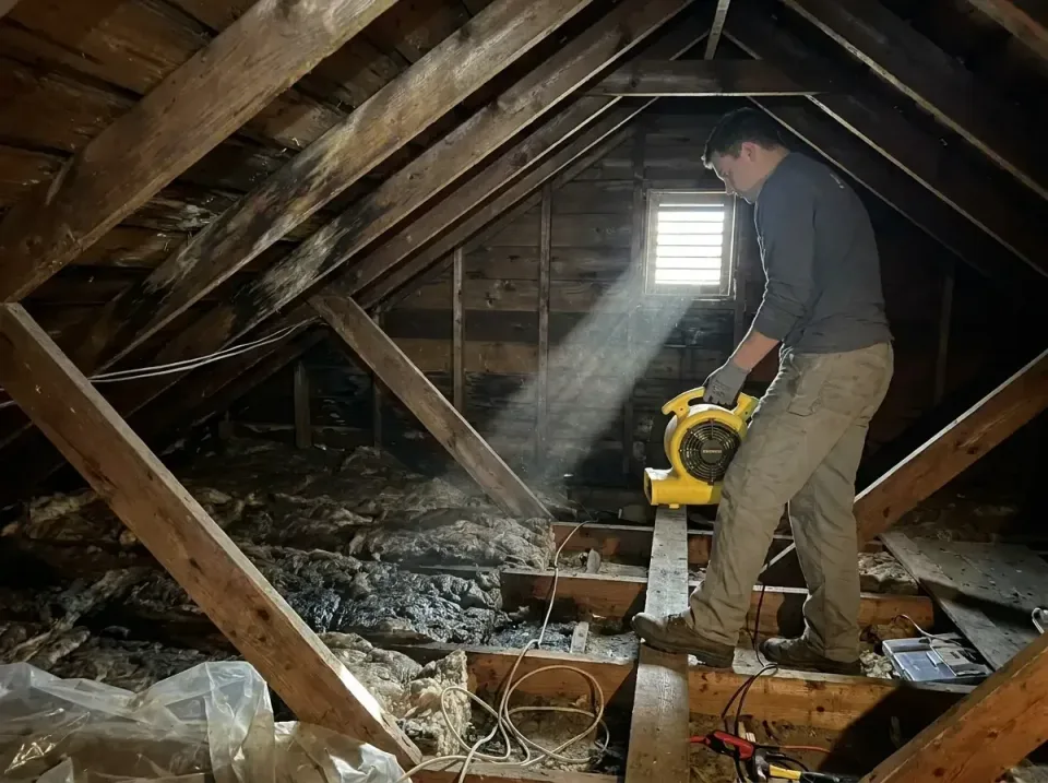 attic-water-damage-drying-proc-007 — frequently asked questions, Emergency Water Extraction & 24/7 Flood Response in Wimberl…
